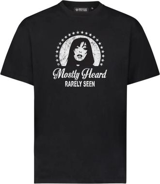 Mostly Heard Rarely Seen T-shirt Paramount con stampa grafica - Nero