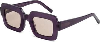 Kaleos Nelson 005 Zonnebril - Dames - Zonnebrillen - Paars - 47 MM - Accessoires