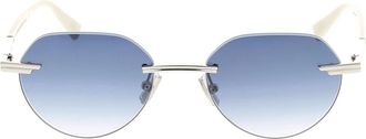 Bottega Veneta Stijlvolle zonnebril voor modieuze looks - unisex - Zonnebrillen - Grijs - ONE Size - Accessoires