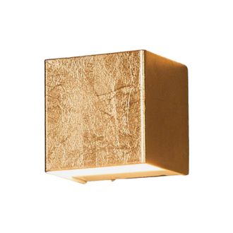 Lindby Lindby L&aacute;mpara De Pared Led quentin En Dorado Metal