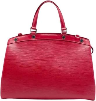 Louis Vuitton Pre-owned Brea MM - Dames - Vintage Handtas - Rood - ONE Size - Leer - Vintage