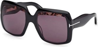 Tom Ford Dames, Accessoires, Zwart, Maat: 55 MM