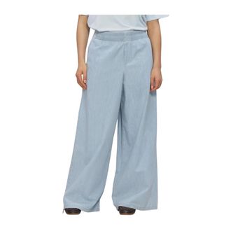 Drykorn Ceiling Wide Jeans - Dames - Jeans - Blauw - Maat: W26 Katoen