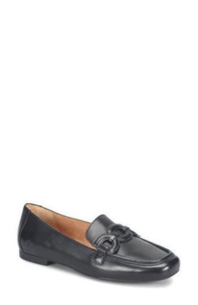 B&oslash;rn Belmont Bit Loafer in Black Leather at Nordstrom Rack, Size 6.5