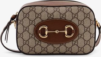 Gucci Borsa a tracolla 1955 Horsebit in tessuto GG Supreme e pelle - GUCCI - gender_Woman