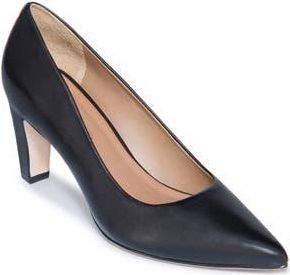Bernardo Giselle Pump in Black Antique Calf at Nordstrom Rack, Size 6.5