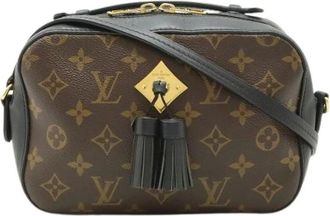 Louis Vuitton Pre-owned Cross Body Bags, female, Brown, Size: ONE SIZE Pre-owned Canvas Cross Body Bag