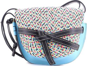 Loewe Blue Sheep Leather Gate Shoulder Bag (Authentic Pre-Loved)