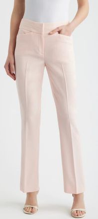 Tahari by ASL Bell Bottom Pants in Slipper Pink at Nordstrom, Size 16
