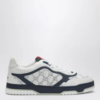 Gucci Gucci Re-Web white and blue sneaker