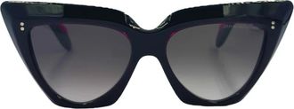 Cutler and Gross 1407 Sun Zonnebrillen - Dames - Zonnebrillen - Zwart - ONE Size - Accessoires