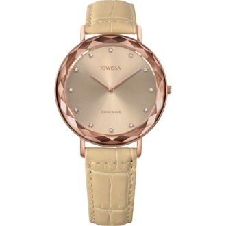Jowissa Aura Watch - Dames - Horloges - Roze - ONE Size - Leer - Accessoires