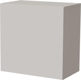 Dmora Mobile Pensile Sparone, un Ripiano, Modulabile, Apertura Push Pull, 49.9x50h cm Beige
