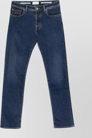 Jacob Cohen slim fit denim jeans with belt loops