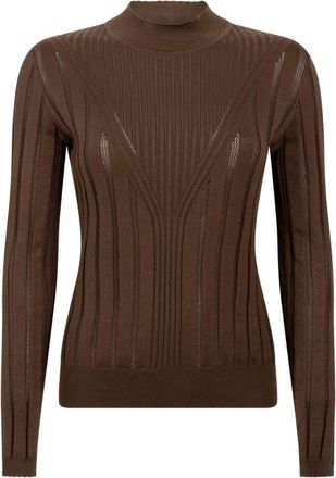 Aaiko Dames, Truien, Bruin, Maat: XS