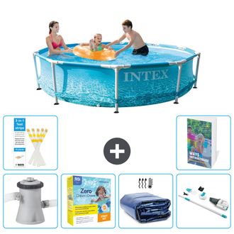 Intex Piscina Con Estructura Redonda - 305x76 Cm - 7-piezas S196
