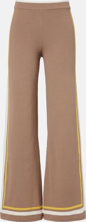 The Upside Veneto Kansas knitted wide-leg pants