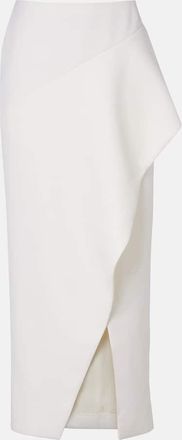 Khaite Jaia wool midi skirt