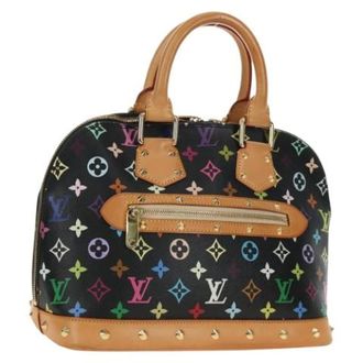 Louis Vuitton Tweedehands leren Louis Vuitton tassen - Dames - Pre-owned - Veelkleurig - Maat: ONE Size Leer