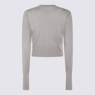 Vivienne Westwood Wool and Silk Blend Cardigan - Gray