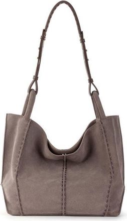 The Sak Los Feliz Medium Tote Leather Bag in Mushroom Suede at Nordstrom