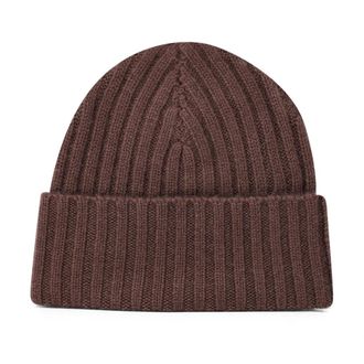 Warm-Me Kasjmier muts - Dames - Accessoires - Bruin - Maat: ONE Size Kasjmier