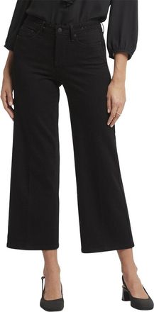 NYDJ Nydj Teresa Black Rinse Wide Leg Jean