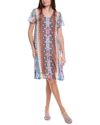 Johnny Was Olenah Silk Dress