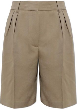 Acne Studios Dames, Korte broeken, Beige, Maat: XS Wol
