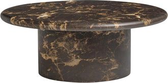 TOV Furniture Tov Furniture Byron Indoor/ Outdoor Concrete Round Coffee Table