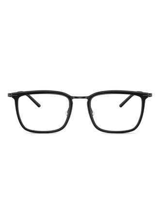 Moncler Occhiali squadrati - Nero