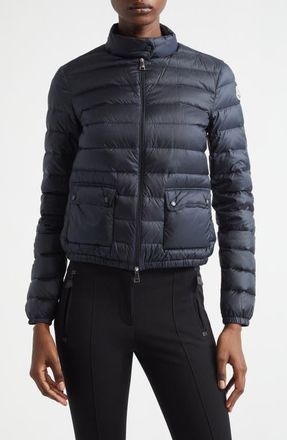 Moncler Lans Down Jacket in Navy at Nordstrom, Size 00