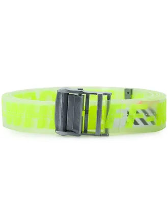 Off-white Cintura Industrial con stampa - Bianco