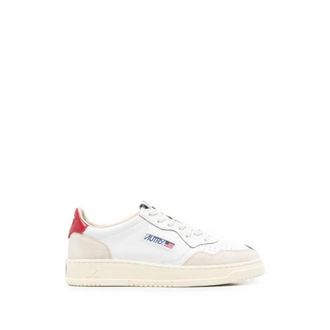 Autry Medalist Lage Sneakers - Heren - Sneakers - Wit - 42 EU - Katoen - Schoenen