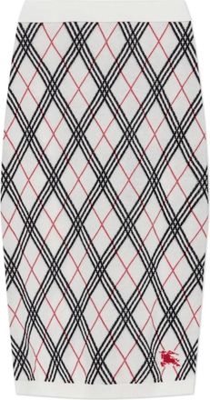 Burberry Donna, Gonne, Bianco, XS, new