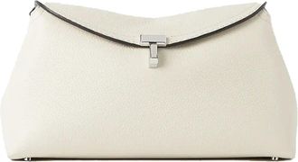 Toteme TOTEME T-Lock clutch van leer