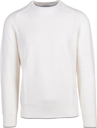 KANGRA Crew Neck Raglan Pullover in Extrafine Merino Wool