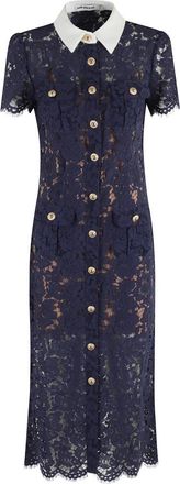 Self Portrait Mujer, Vestidos, Azul, Talla: S