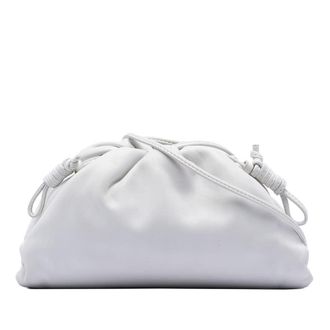Bottega Veneta Pre-owned Bottega Veneta Lambskin The Mini Pouch Crossbody Ladies TLB9ZWDICB8BLCTP