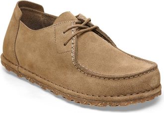 Birkenstock Mens Utti Lace Shoe In Taupe