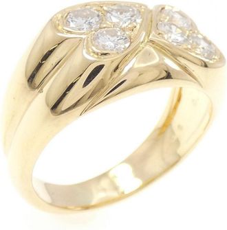 Van Cleef & Arpels Yellow Gold (18K) Band Ring (Pre-Owned)