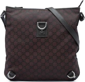 Gucci Pre-owned Gucci GG Nylon Abbey D Ring Crossbody Unisex X5ADOMLOLG0UFD8G