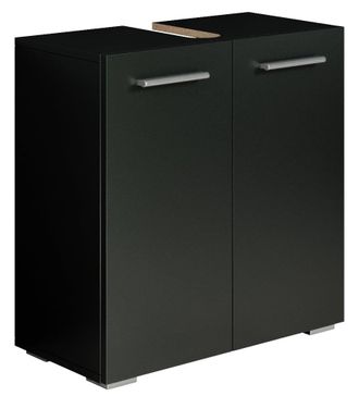 Badplaats Mueble Bajo Lavabo Jupiter 60 X 30 X 60 Cm - Negro - Mueble De B