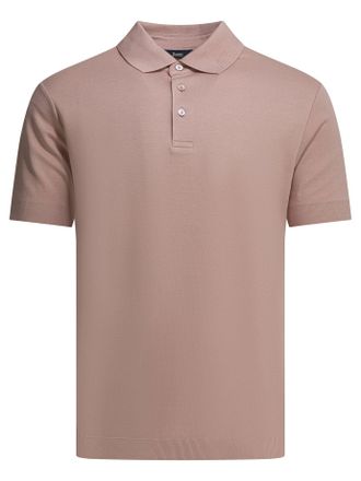 Herno poloshirt met knopen