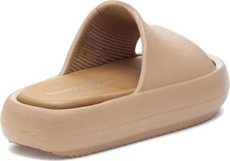 J/Slides Womens Squish Slide In Tan