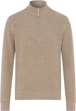 Brax Brax - Steffen Jumper - Heren - Truien - Bruin - Maat: 4XL Wol