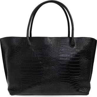 LI&Eacute; STUDIO The Eva Weekend Tote - Dames - Shoppers - Zwart - ONE Size - Katoen - Tassen