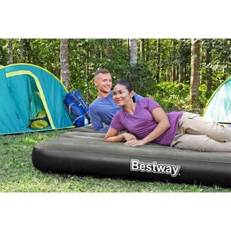 Bestway Cama Inflable 3 In 1 Negro Y Gris 188x99x25 Cm