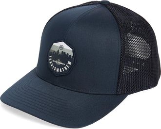 Travis Mathew Forest of Trees Trucker Hat in Navy at Nordstrom Rack, Size One Size Oz