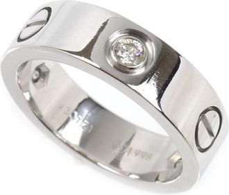 Cartier White Gold (18K) Band Ring (Pre-Owned)